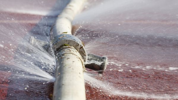 Burst Pipe Cleanup in Bentonville