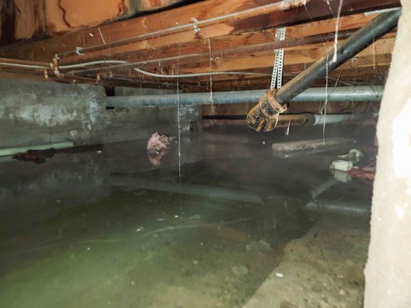 Crawlspace Water Restoration in Bentonville